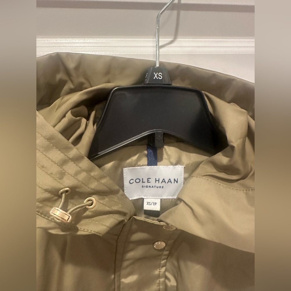 Cole Haan signature olive Khaki Women's Utility Jacket - Picture 9 of 17
